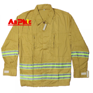 Áo chữa cháy mẫu số 1 theo thông tư 48 dùng cho lực lượng chữa cháy cơ sở