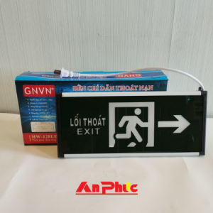 Đèn Exit thoát hiểm GNVN loại 2 mặt
