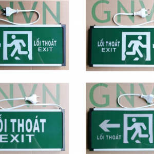 Đèn Exit thoát hiểm GNVN loại 2 mặt