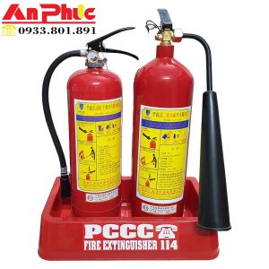 Bình chữa cháy bột và bình khí CO2