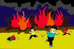 Cách thoát thân khi xảy ra cháy