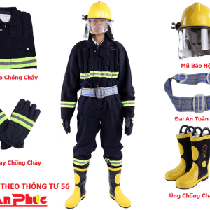 Quần áo chữa cháy theo thông tư 56