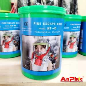 Mặt nạ chống khói KT-40 lọc được khí Cyanua
