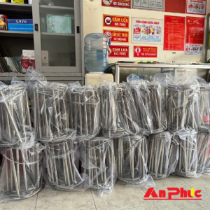 Thang dây thoát hiểm cáp và bậc inox