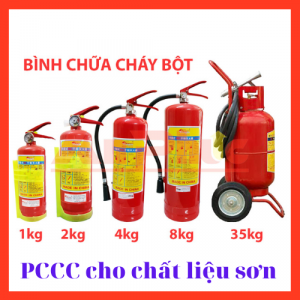 PCCC cho chất liệu sơn