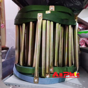 Thang dây thoát hiểm bậc thép mạ đồng chống rỉ