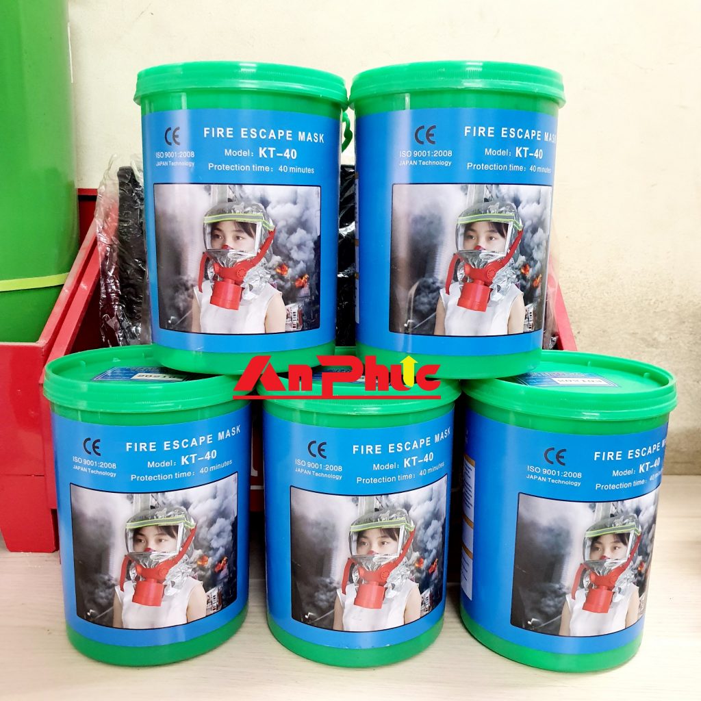Mặt nạ chống khói KT-40 lọc được khí Cyanua