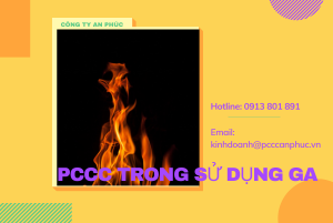 Phòng cháy nổ do sử dụng ga