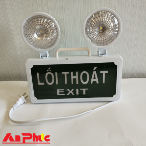 Đèn chiếu sáng sự cố kết hợp bảng exit YF-203