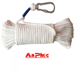 Dây cứu người VN phi 8,20m có lõi thép một móc