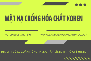 mặt nạ chống hóa chất Koken