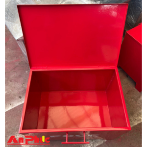 Thùng đựng cát PCCC có nắp đậy