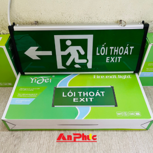 Bảng đèn exit một mặt chỉ trái YF-1018