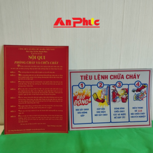 nội quy tiêu lệnh PCCC