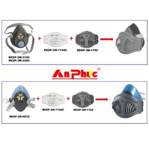 Nắp giữ tấm lọc 3M 1700