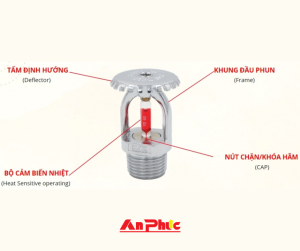 Cấu tạo đầu phun sprinkler