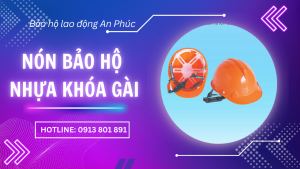 Nón bảo hộ nhựa khóa gài