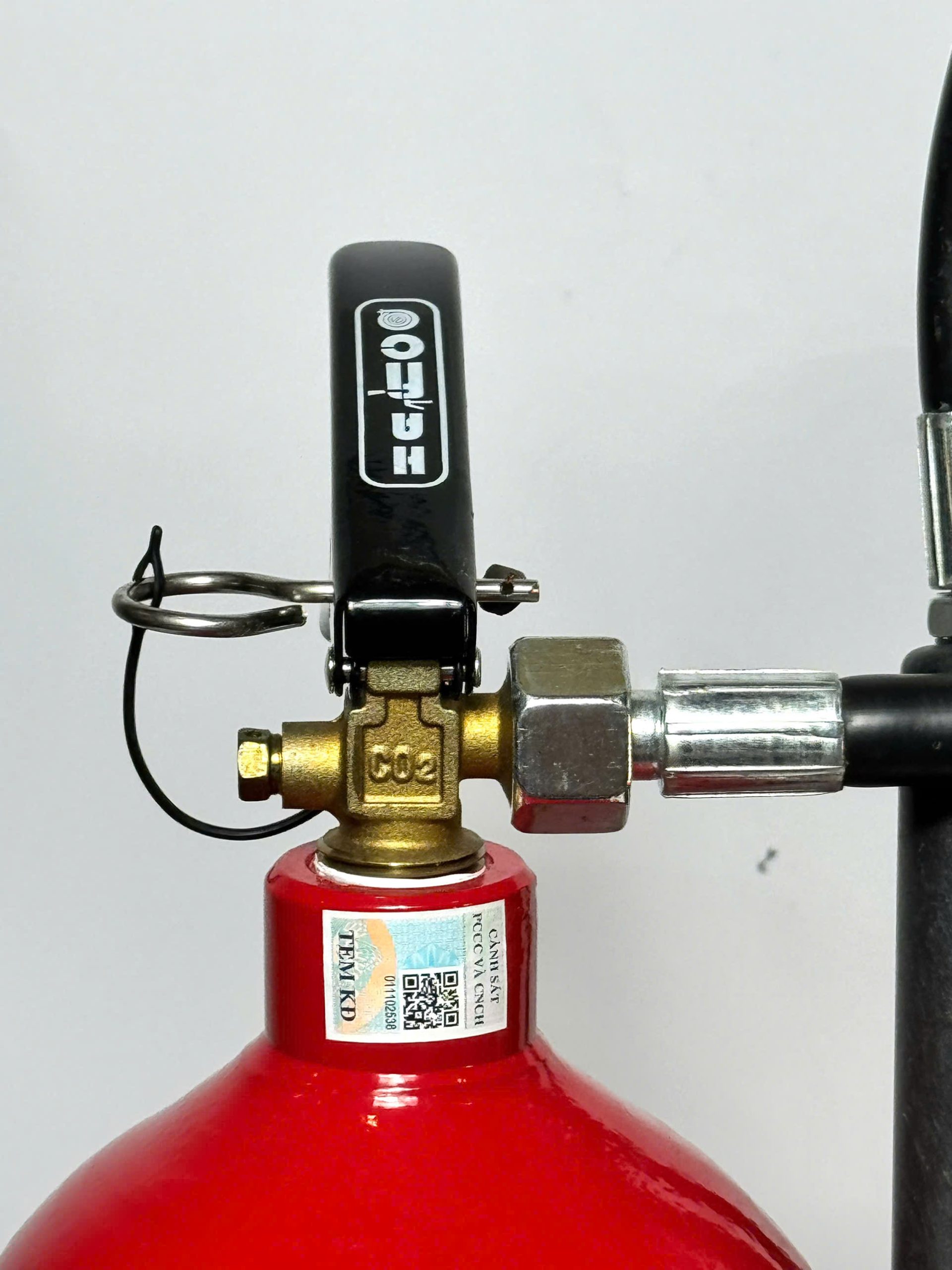 Tem kiểm định Bình chữa cháy khí CO2 5kg Hafico